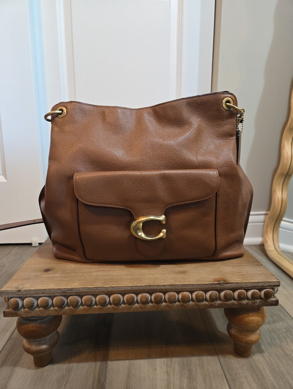 Coach Tabby Hobo Bag 78207 – Polished Pebble Leather | Saddle